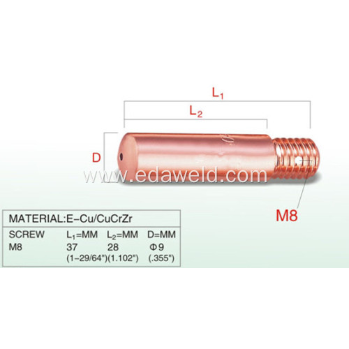 Tweco 16S-45 Welding Contact Tip